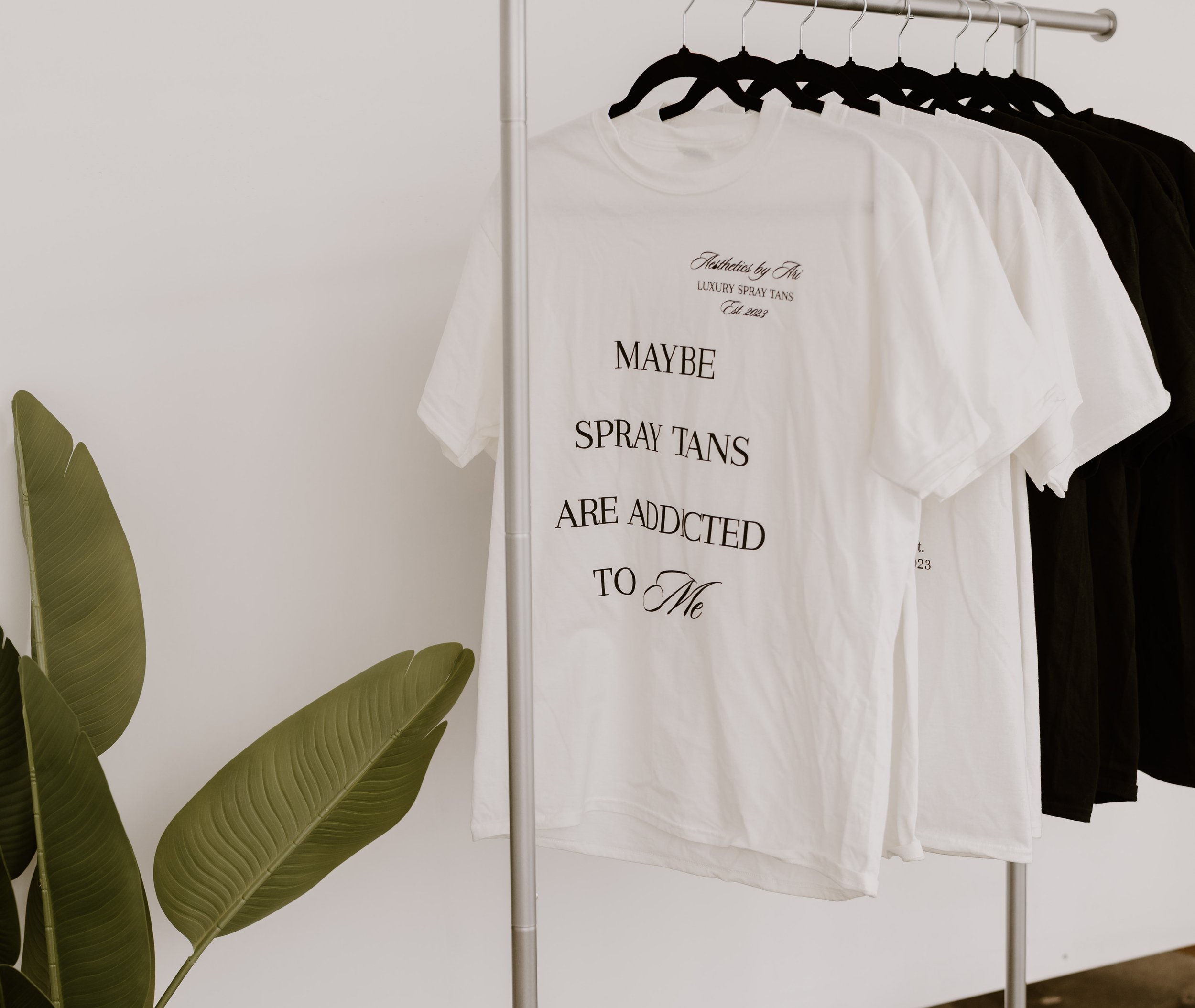 Maybe Spray Tans are addicted to me Tee