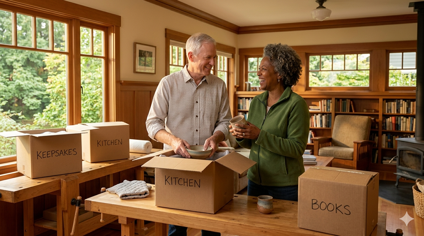 What to Do With 30 Years of Belongings Before You Move