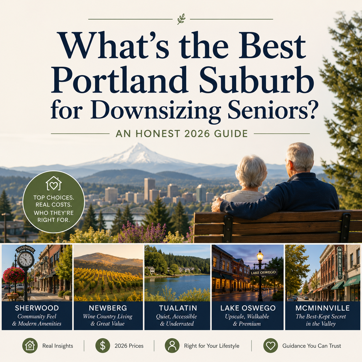 What's the Best Portland Suburb for Downsizing Seniors? An Honest 2026 Guide