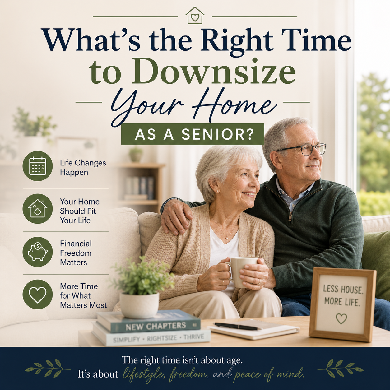 What's the Right Time to Downsize Your Home as a Senior?