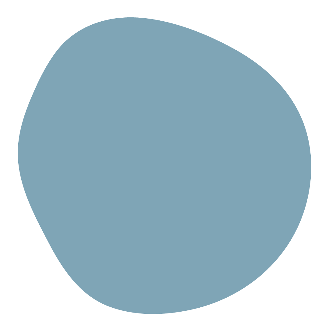 Solid rounded blue shape with no specific details or objects.