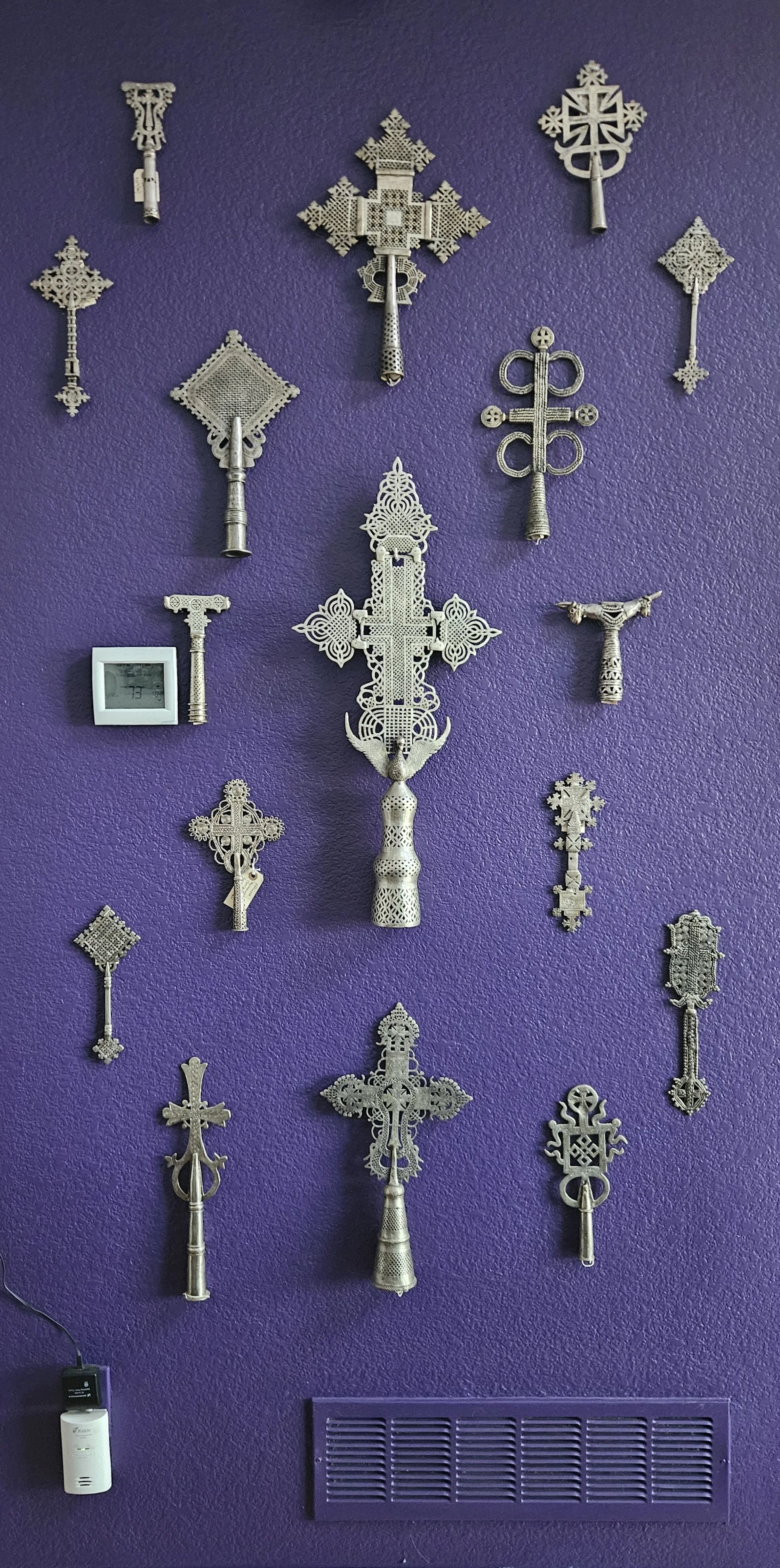 Ethiopian Coptic Crosses – all certified, 1700-1900 .....