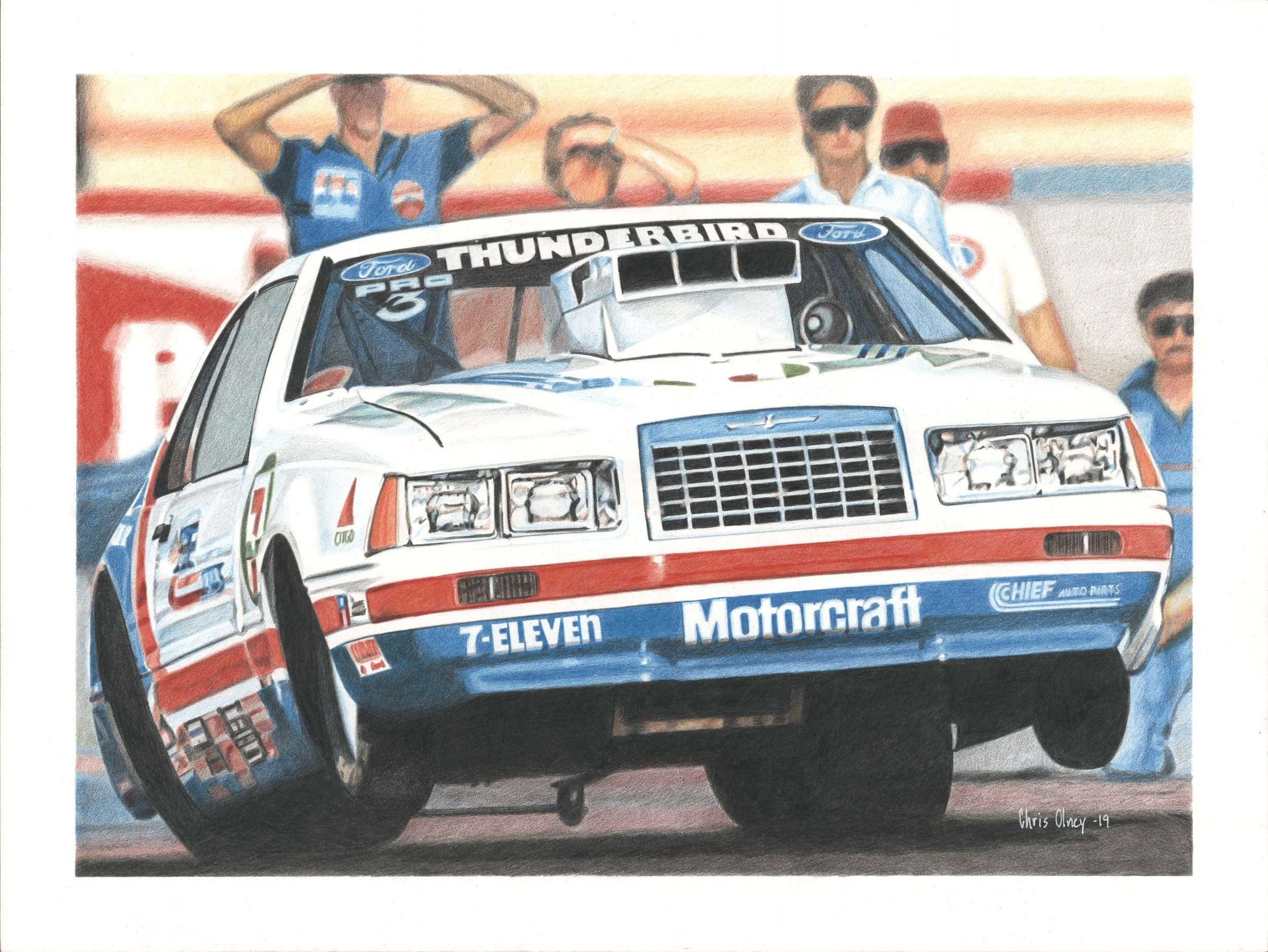 Bob Glidden Pro Stock Art Print