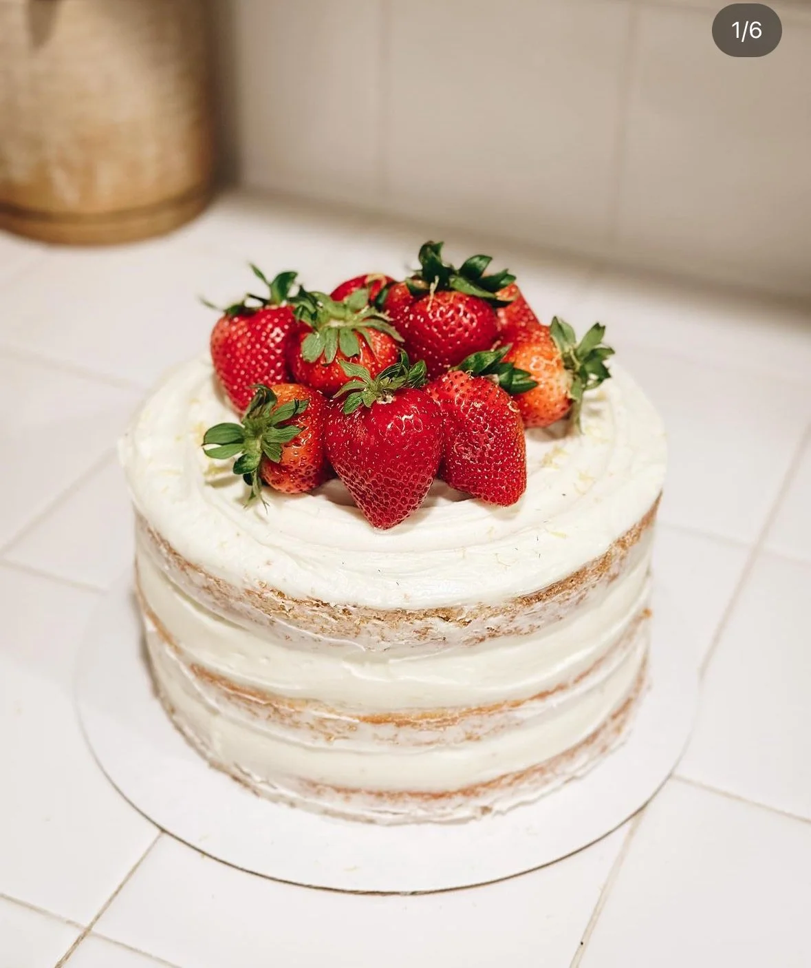 Vanilla, Strawberry, and Lemon Zest