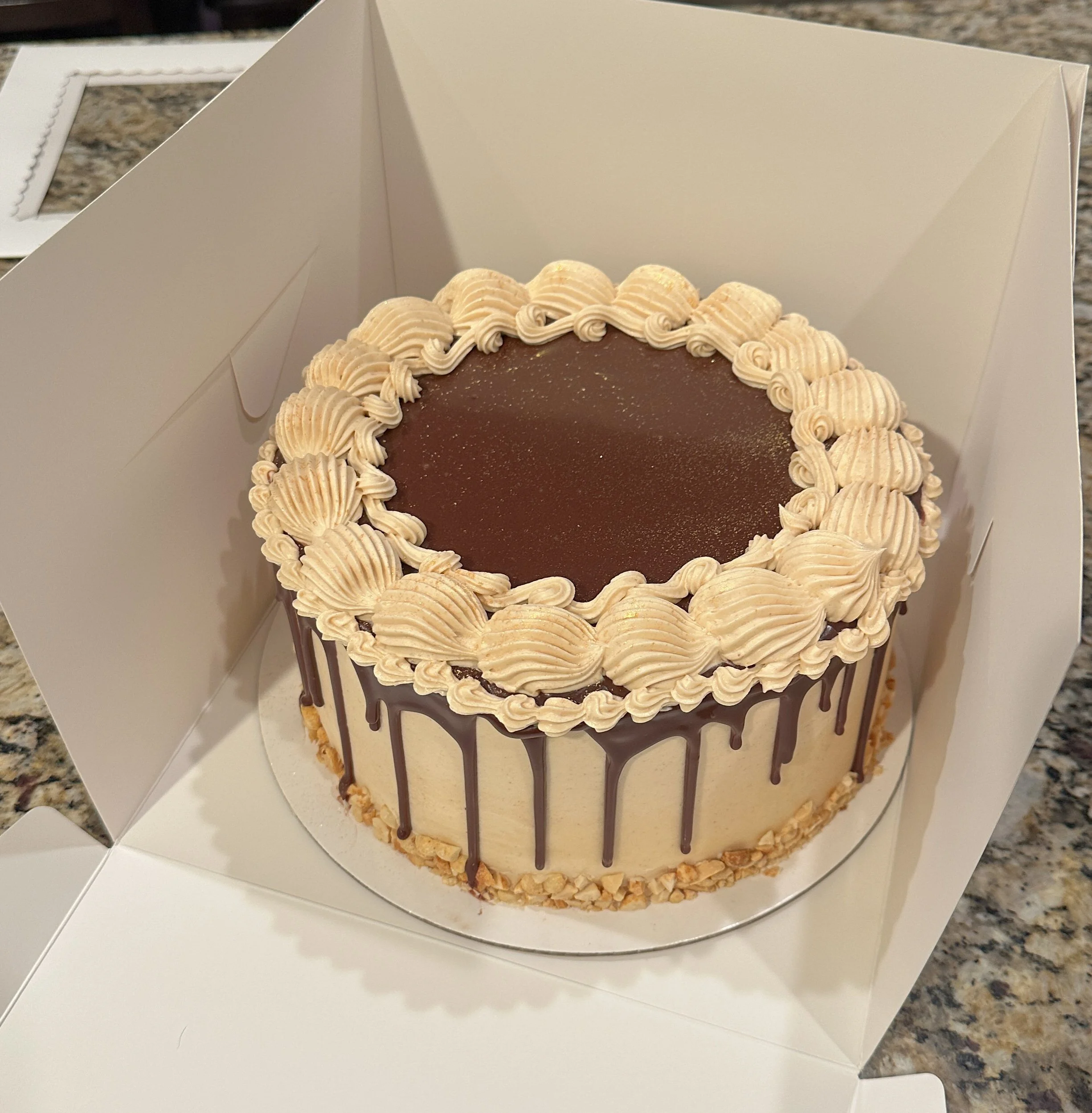 Black Velvet, Salted Caramel, & Peanut Butter Buttercream