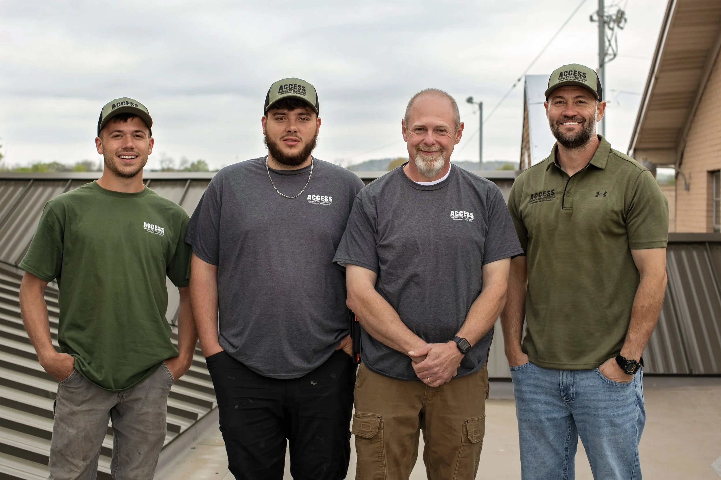 Team members with Access Heating and Air Conditioning located in Birmingham, Alabama.