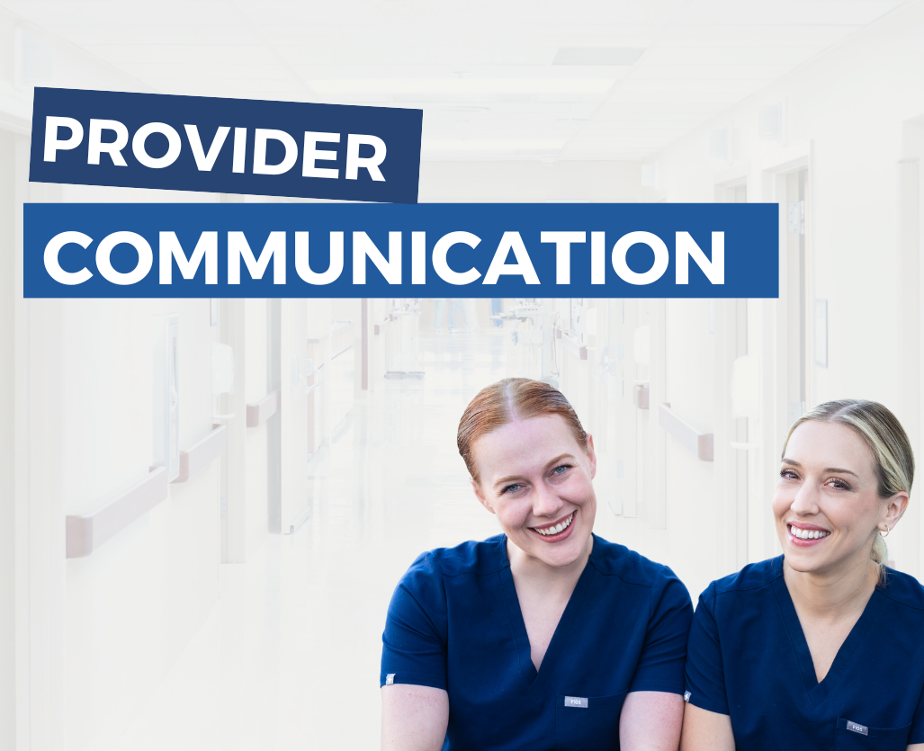 Provider Communication