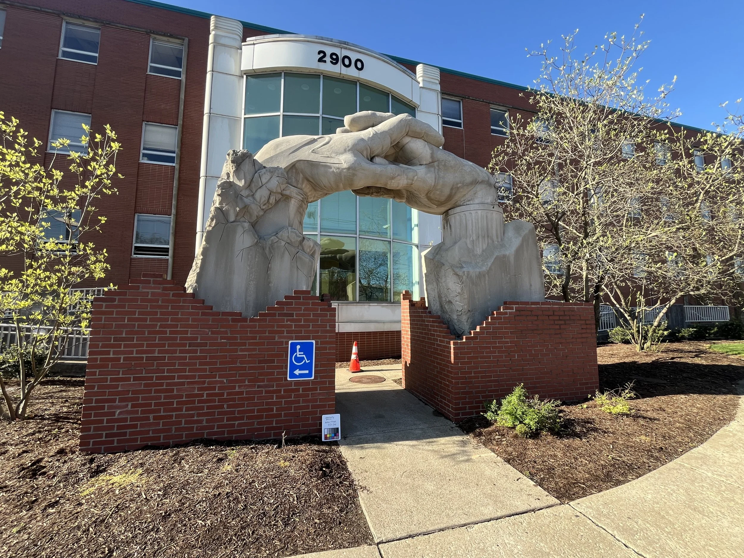 After treatment photo of Opportunity Portal by Don Lawler and Meg White, City of Louisville, Kentucky