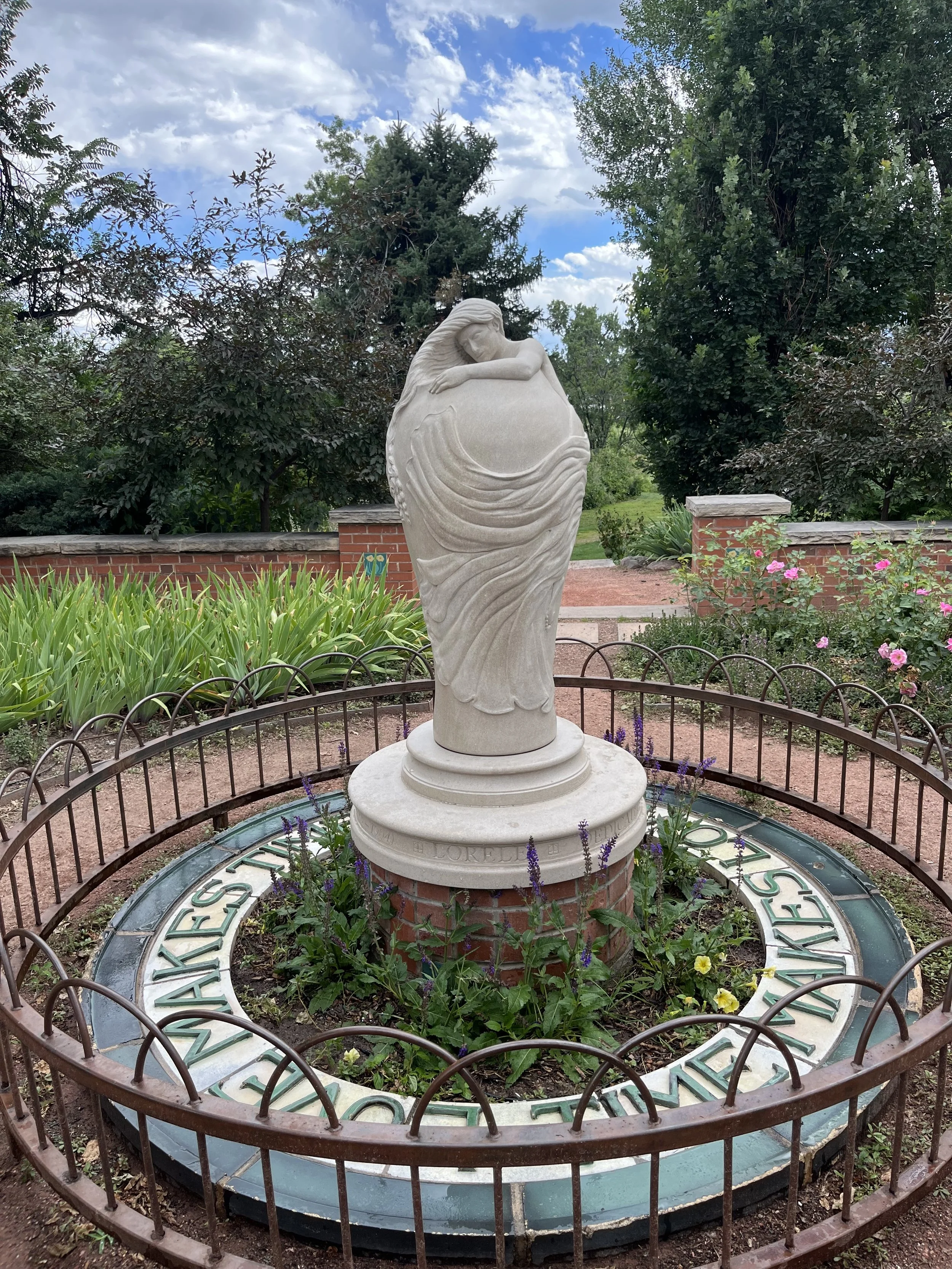 After treatment photo of Lorelei by Larry Terrafranca, Colorado Springs Heritage Garden, Colorado 