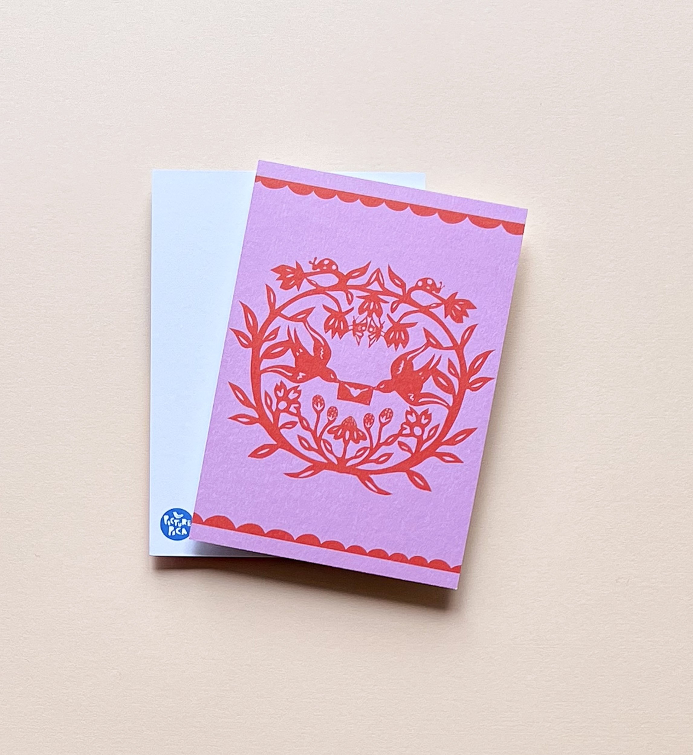 Postkarte "Flugpost"