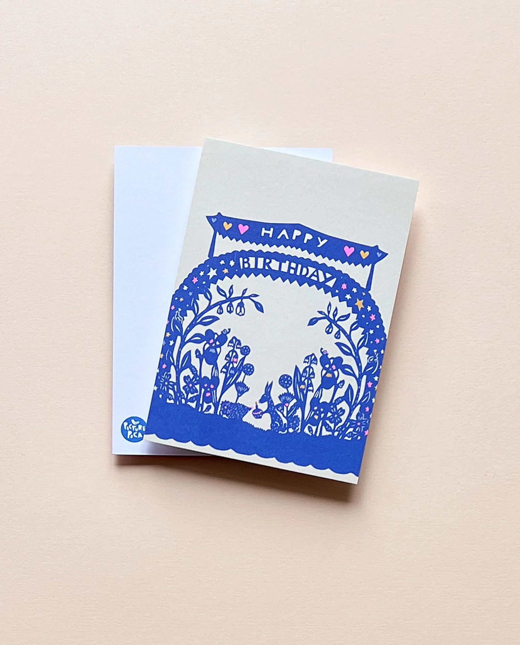 Postkarte Happy Birthday