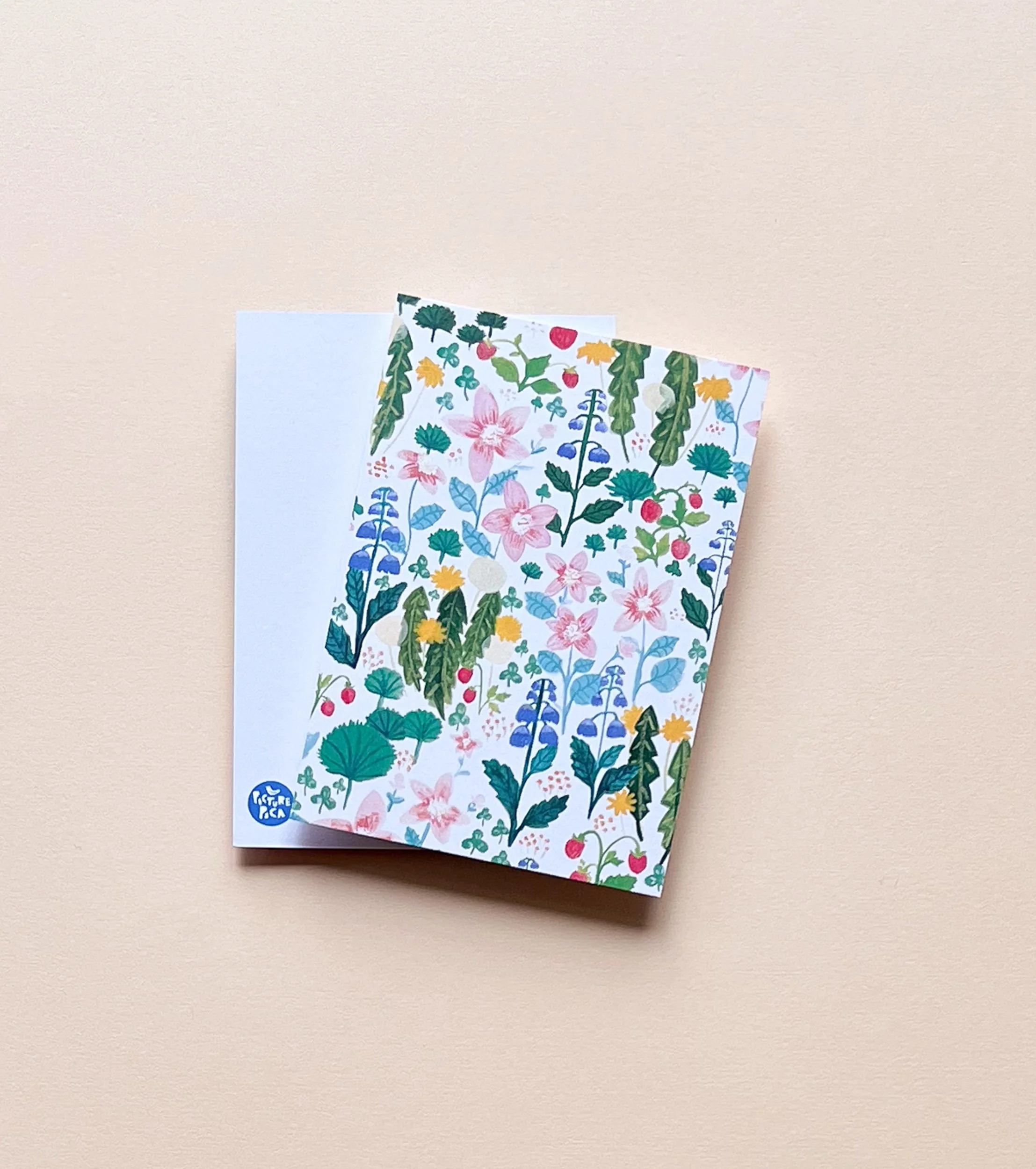 Postkarte "Erdbeerwiese"