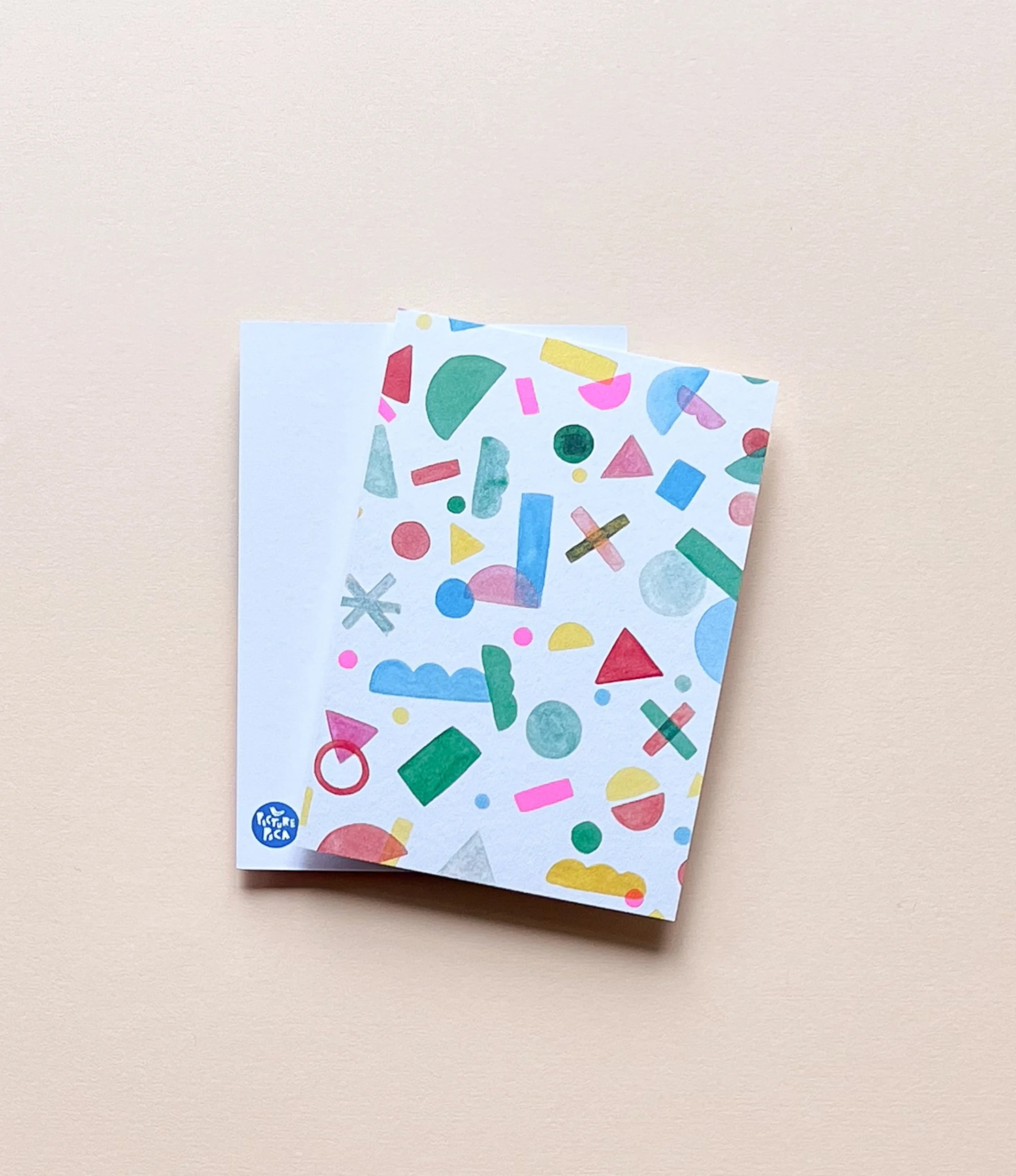 Postkarte "Konfetti"