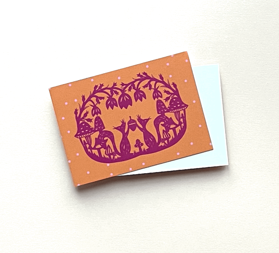 Postkarte "Flauschbande"