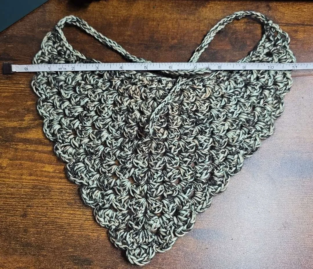 Artisanal Crochet headscarf