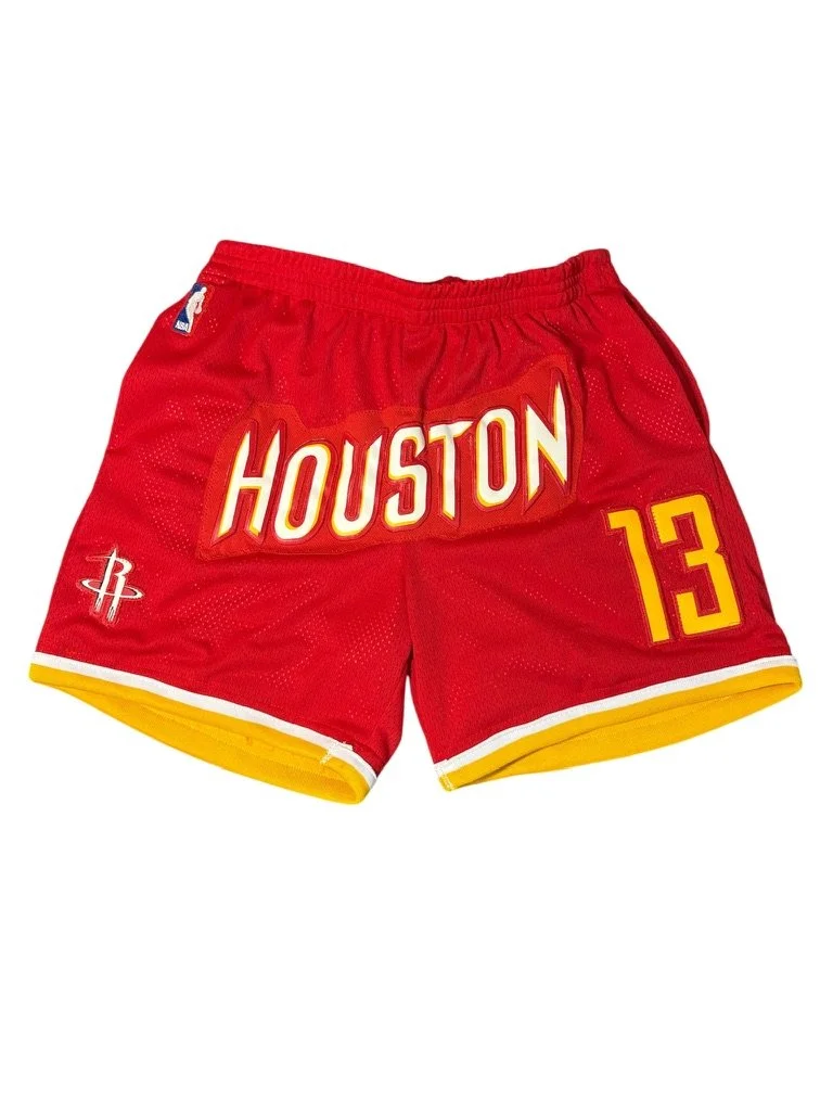 James Harden Rockets Mesh Shorts