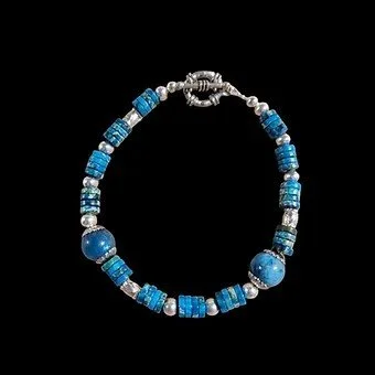 Blue Apatite Bracelet