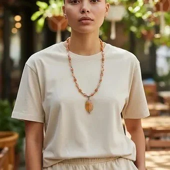 N022_Peach Adventurine Necklace_MODEL1.jpeg