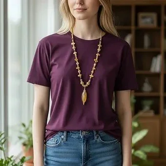 N008_Golden Opal and Amethyst Bead Necklace_MODEL1.jpeg