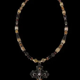Medieval Cross Necklace