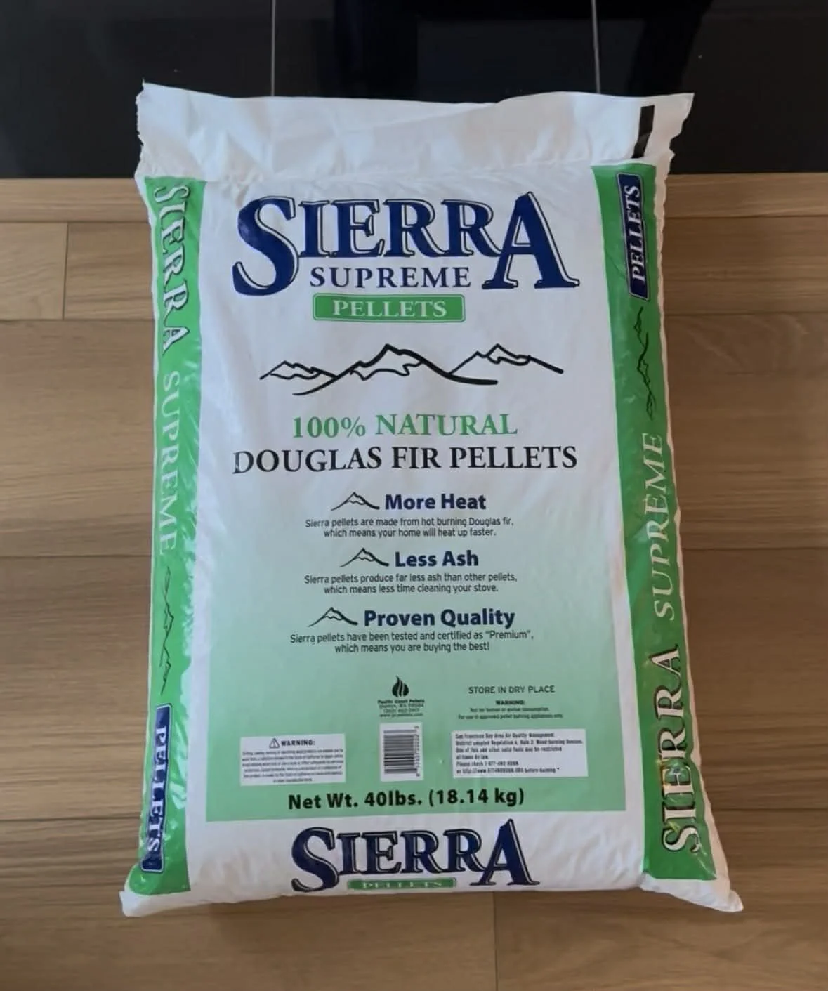 Sierra Suprime Fir Wood Pellets