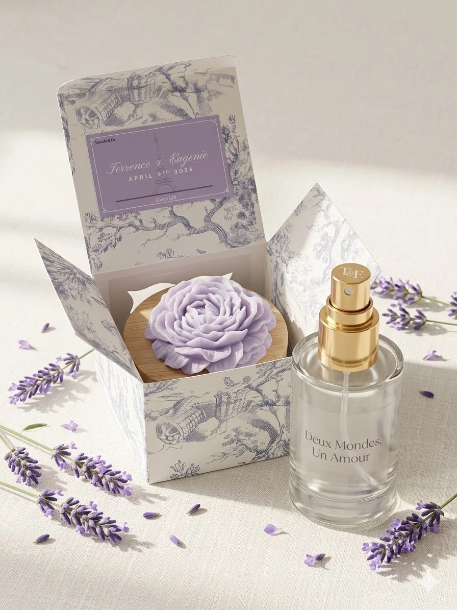 Deux Mondes, Un Amour (Two Hearts, One Love) Gift Set