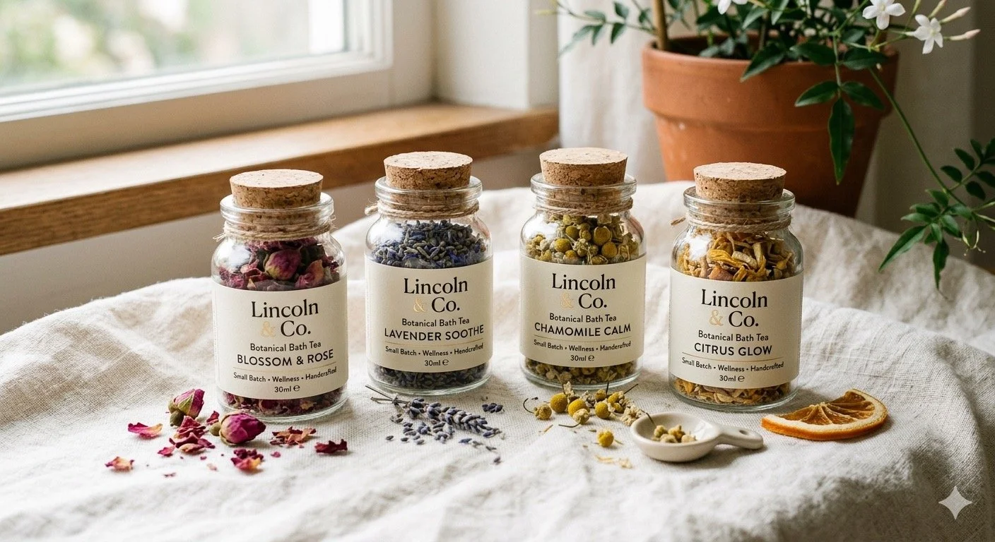 Lincoln & Co. Botanical Bath Teas - NeNe's Fragrance Collection