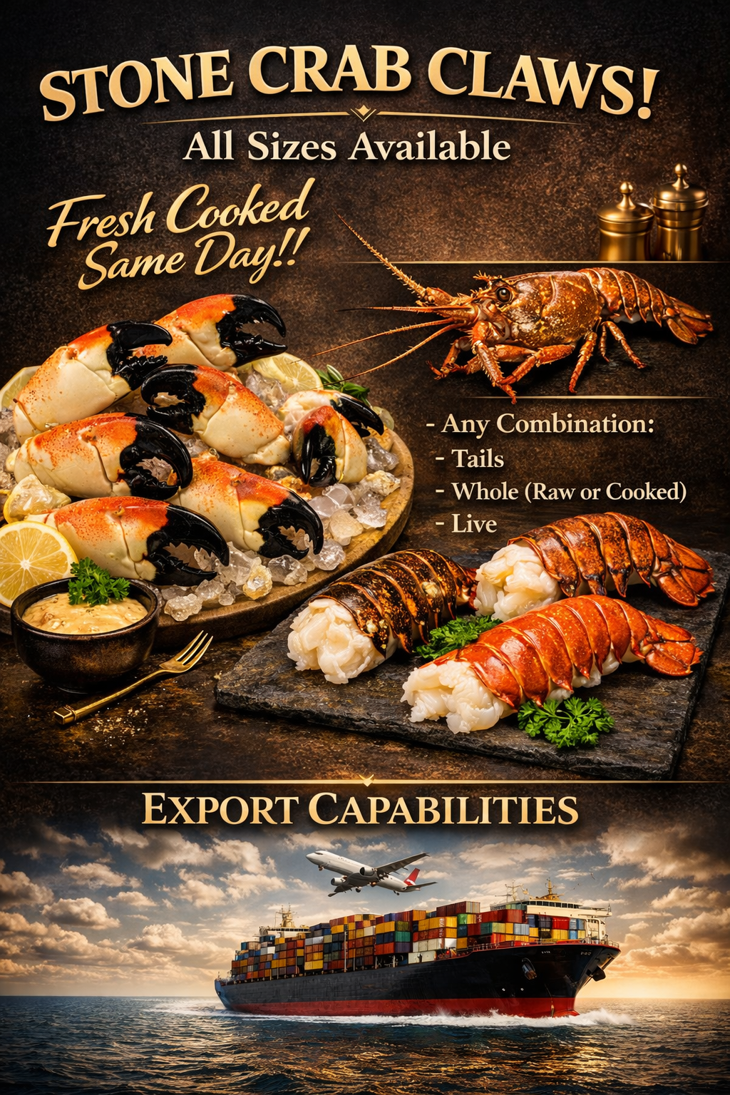 Live Lobster (we ship worldwide)