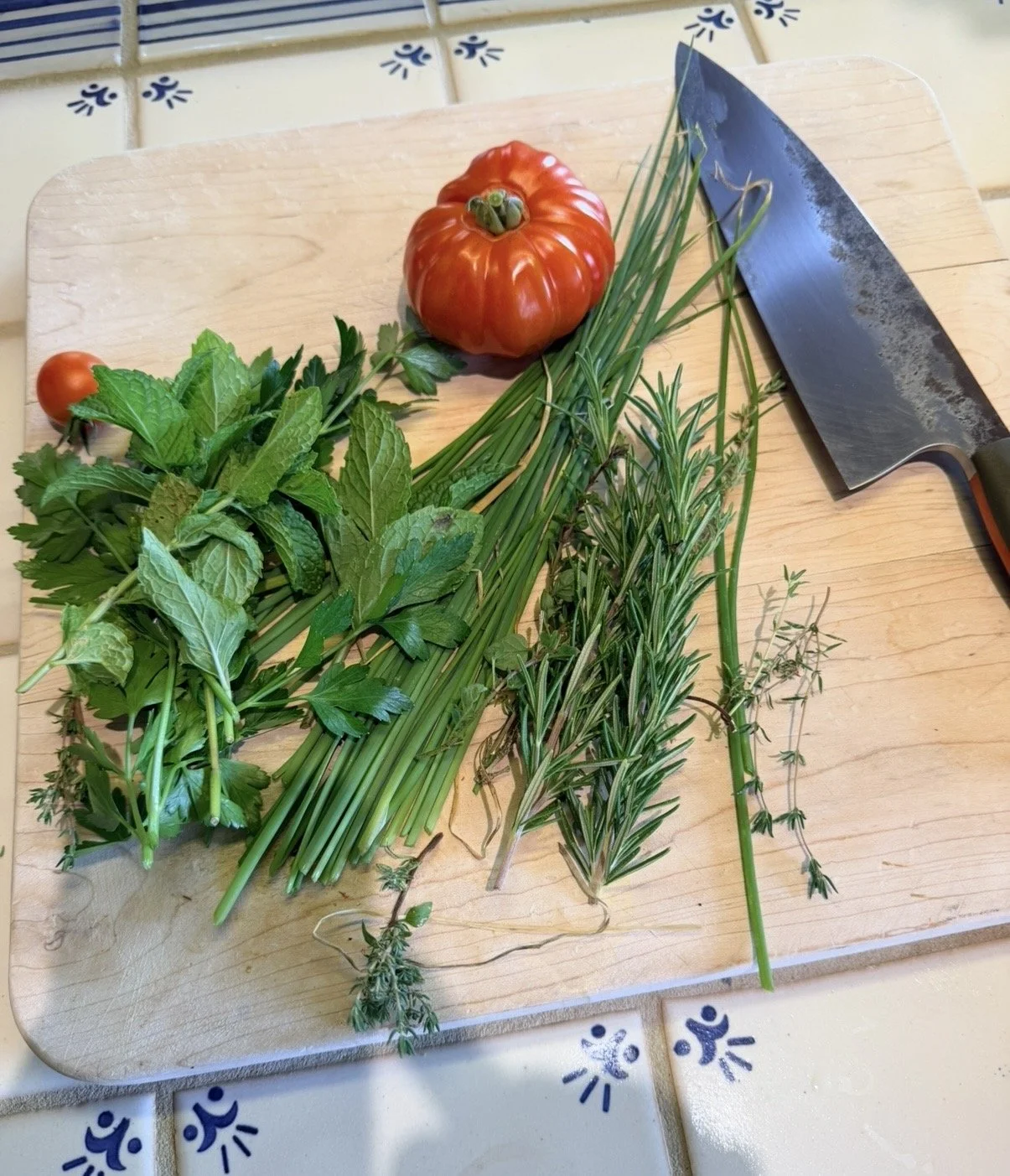 Seasonal ingredients, ready for the kitchen