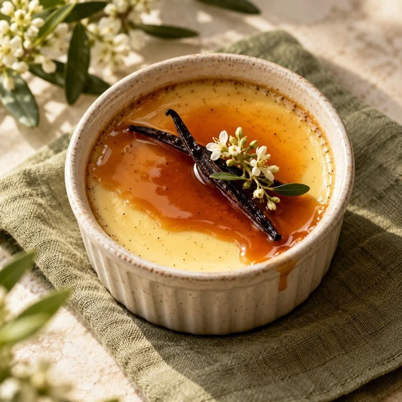 Vanilla Bean Pots de Crème — recipe coming soon