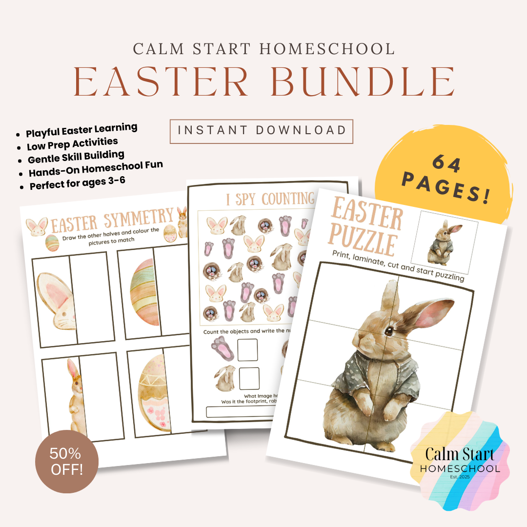 Calm Start | Easter Bundle Activity Pack