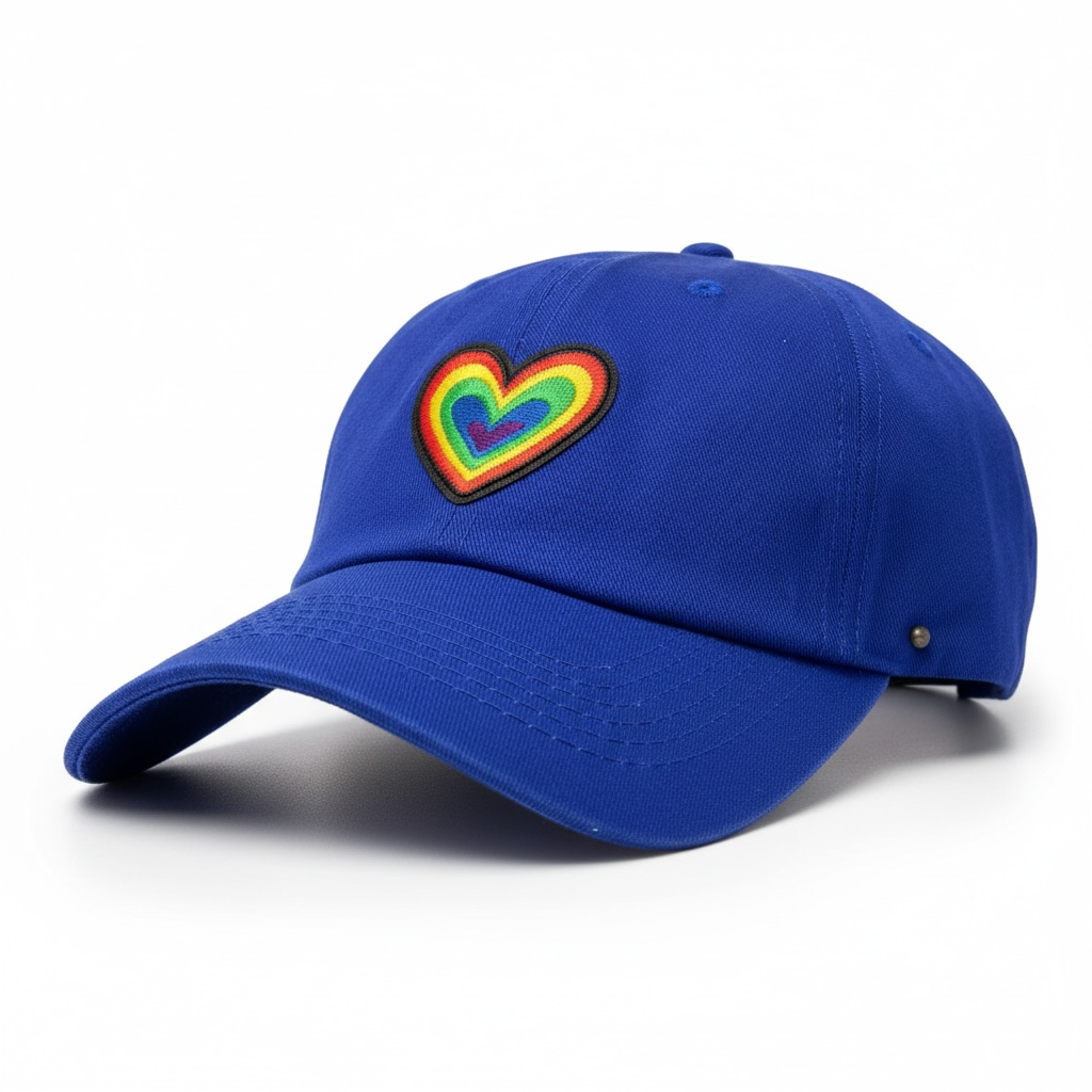 Rainbow Heart/Blue