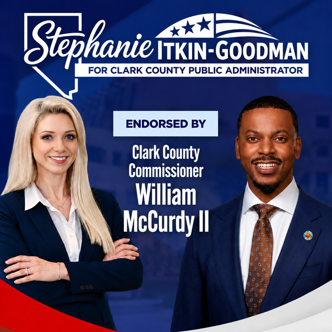Clark County Commissioner William McCurdy II