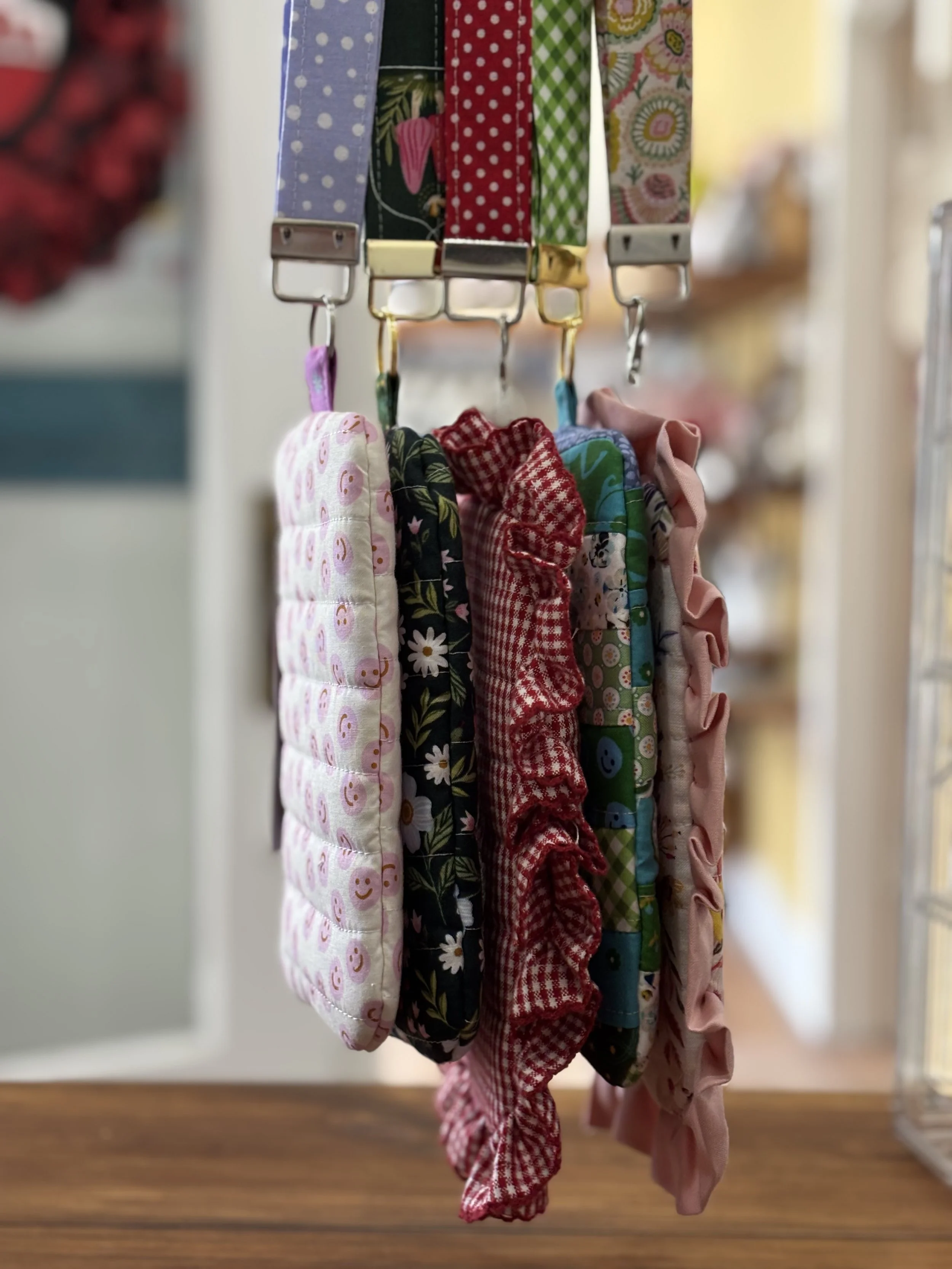 Wristlet with medium pouch
