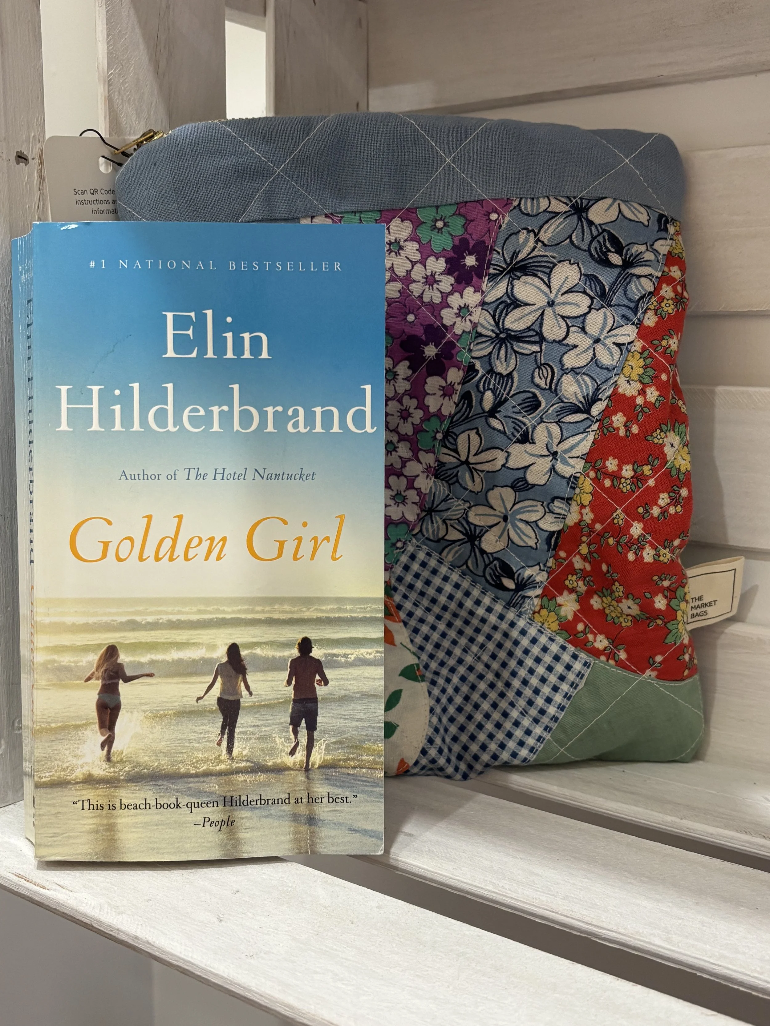 Quilty Booksleeve (vintage up-cycled fabric)