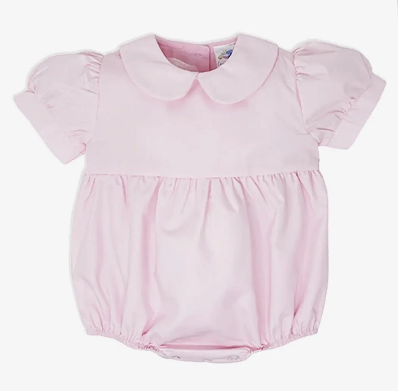 Girl's Light Pink Tie Back Bubble