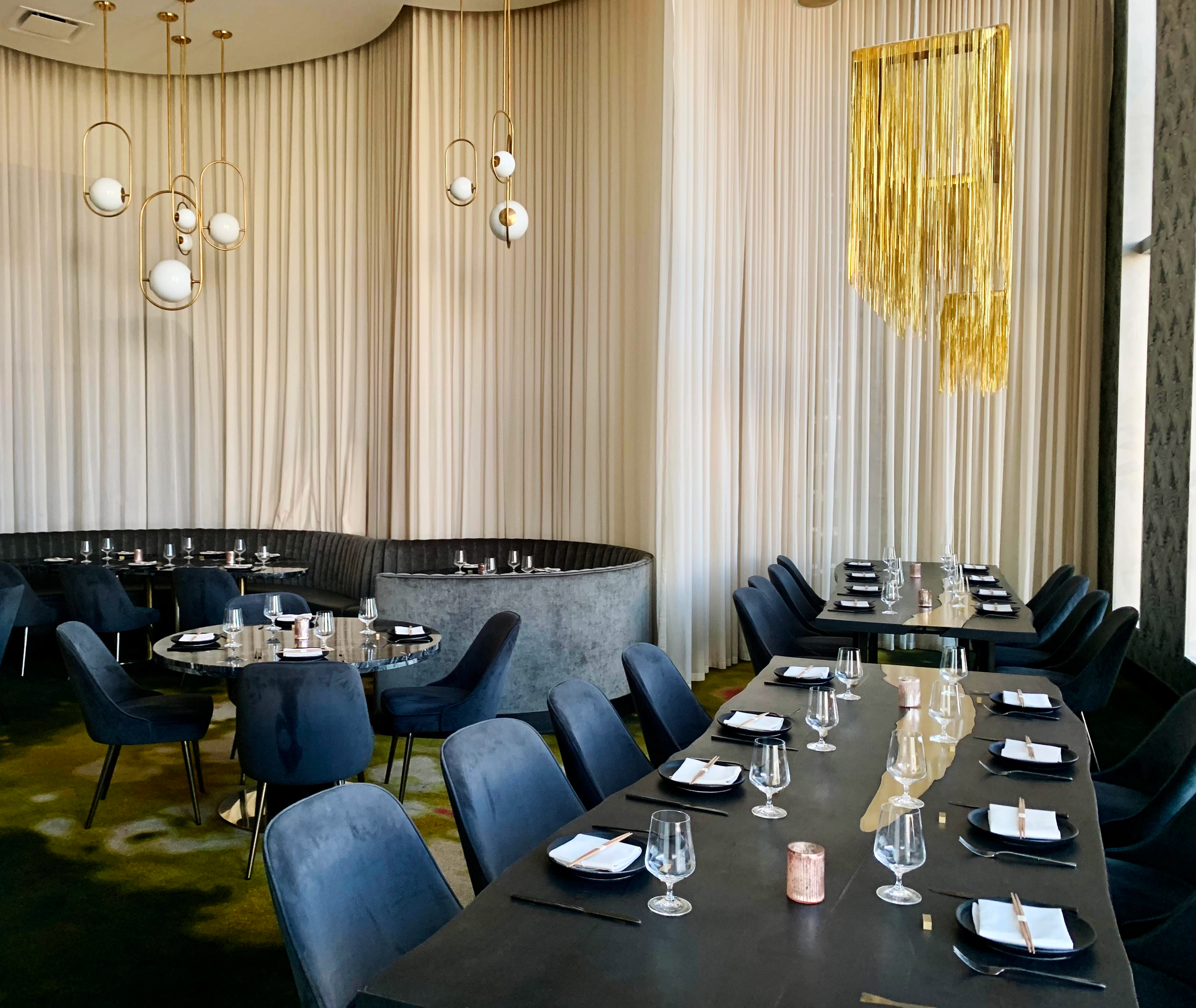 Animae dining room during the day