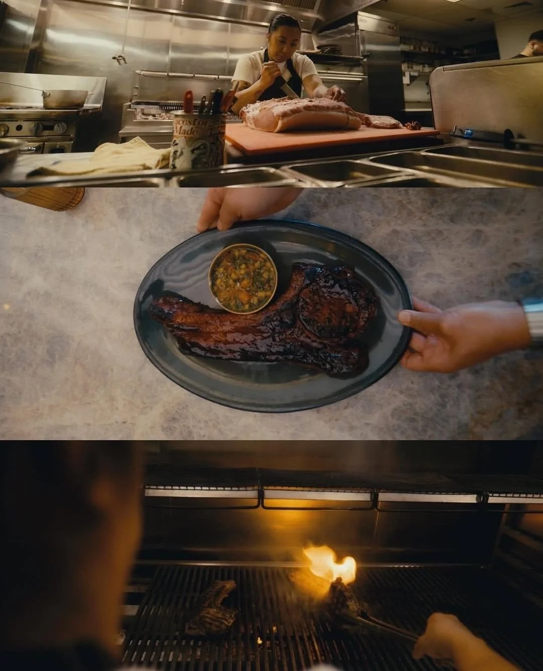 "Tocino is a beloved Filipino breakfast staple, found in nearly every Filipino household. To Filipinos, tocino is what bacon is to Americans. Tara&rsquo;s version beautifully captures both memory and evolution.⁠" ⁠
📸 @kamayanfilm