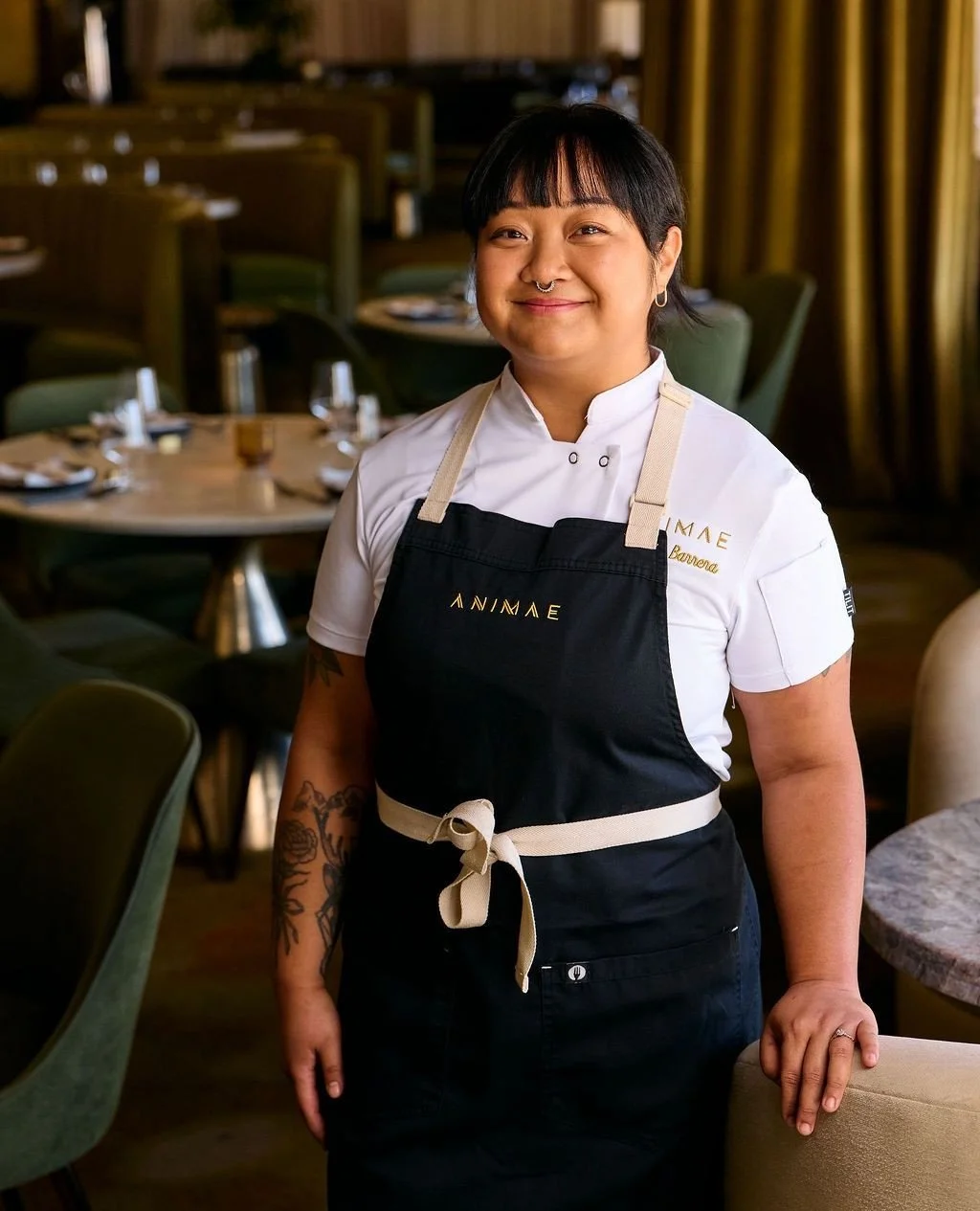 Meet Myrna, our Sous Chef.⁠
⁠
Myrna and Chef Tara go back to 2017, crossing paths at Tender Greens before reuniting at Animae, where Myrna joined as a line cook and grew into the Sous Chef she is today.⁠
⁠
Her care for the team shows up in everything
