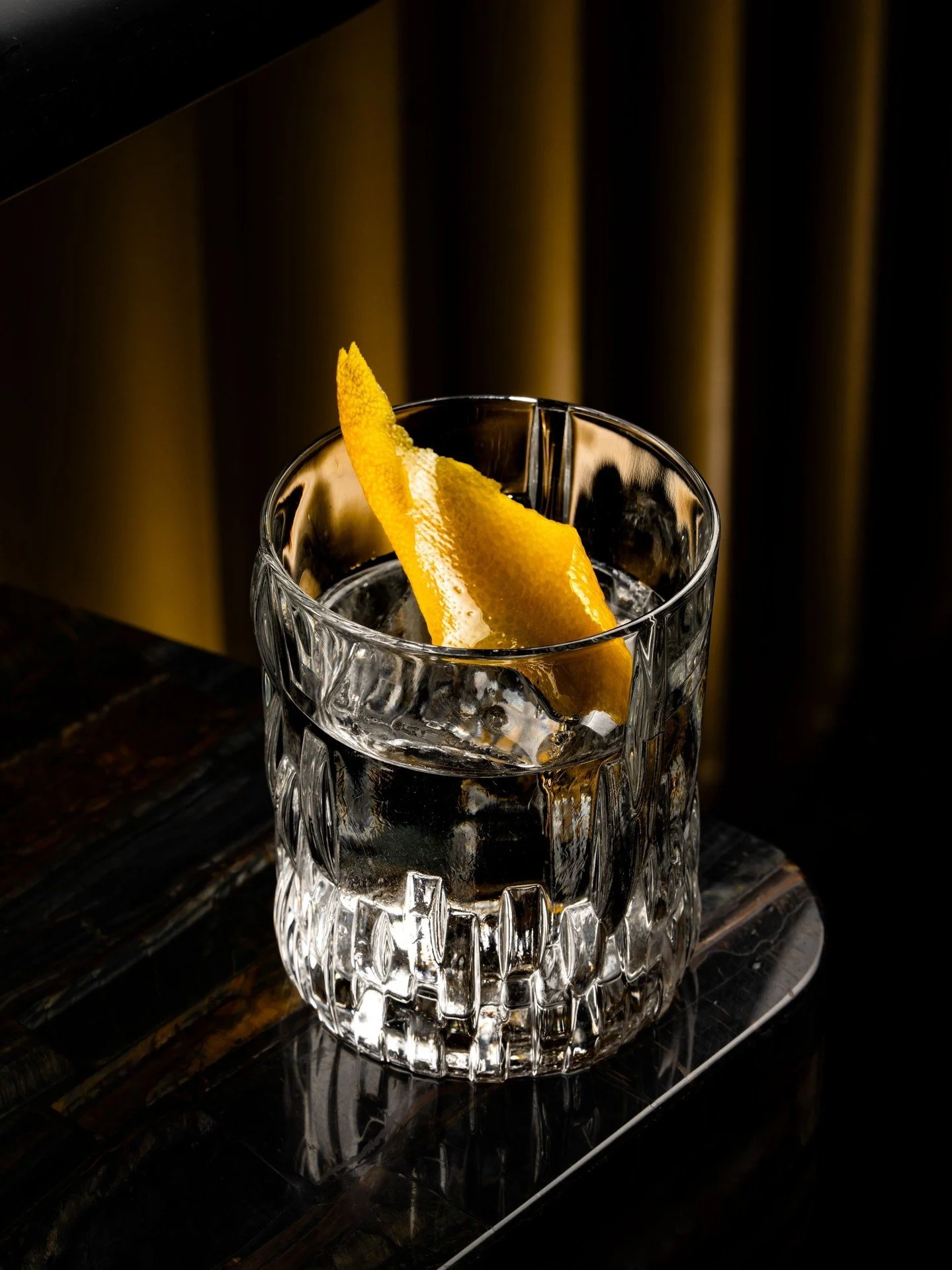 Our take on a mezcal White Negroni. Shiro Maguey brings together genmaicha-infused mezcal, Cocchi Americano, and Salers.