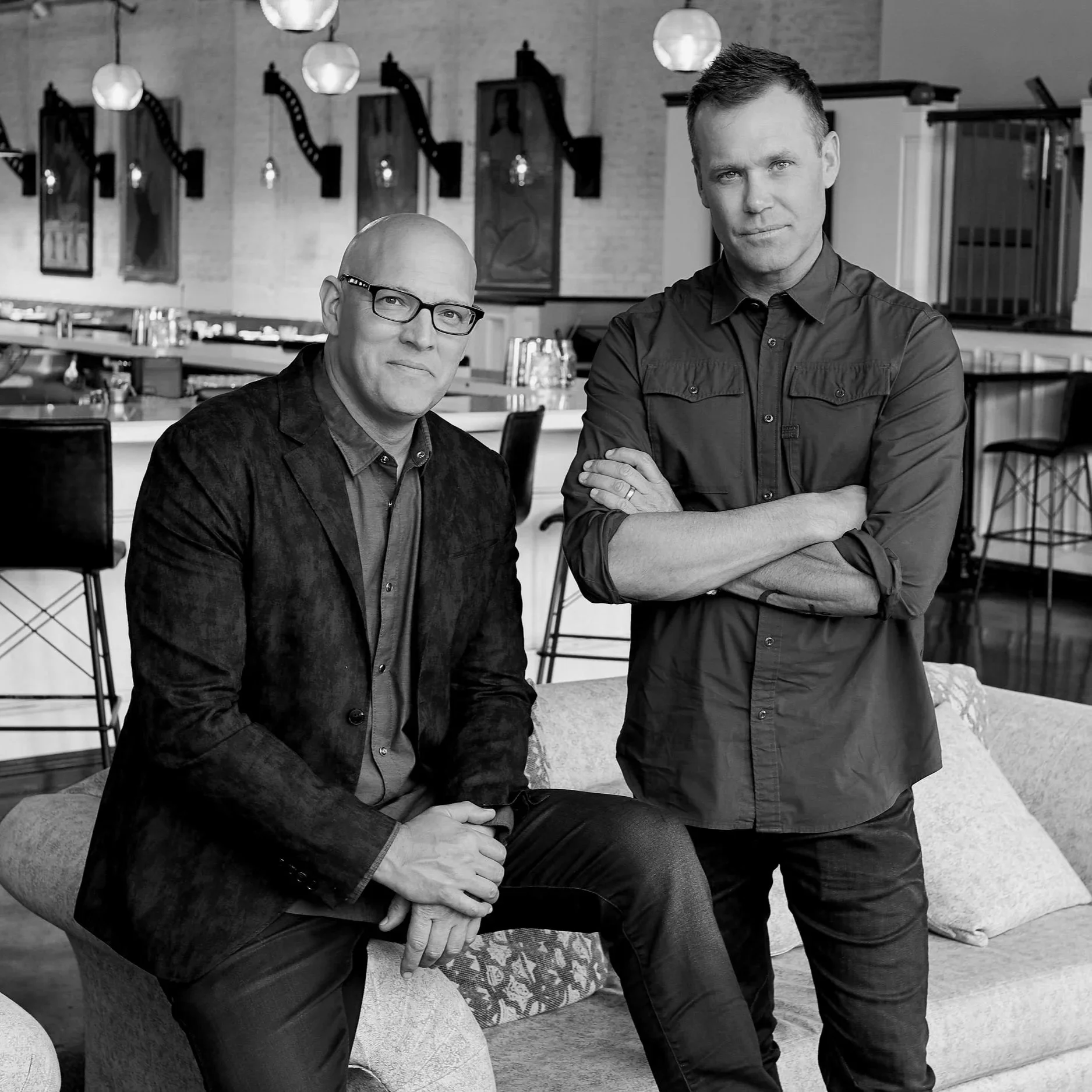 Puffer Malarkey Collective founders Brian Malarkey and Christopher Puffer, co-founders of Animae restaurant in San Diego