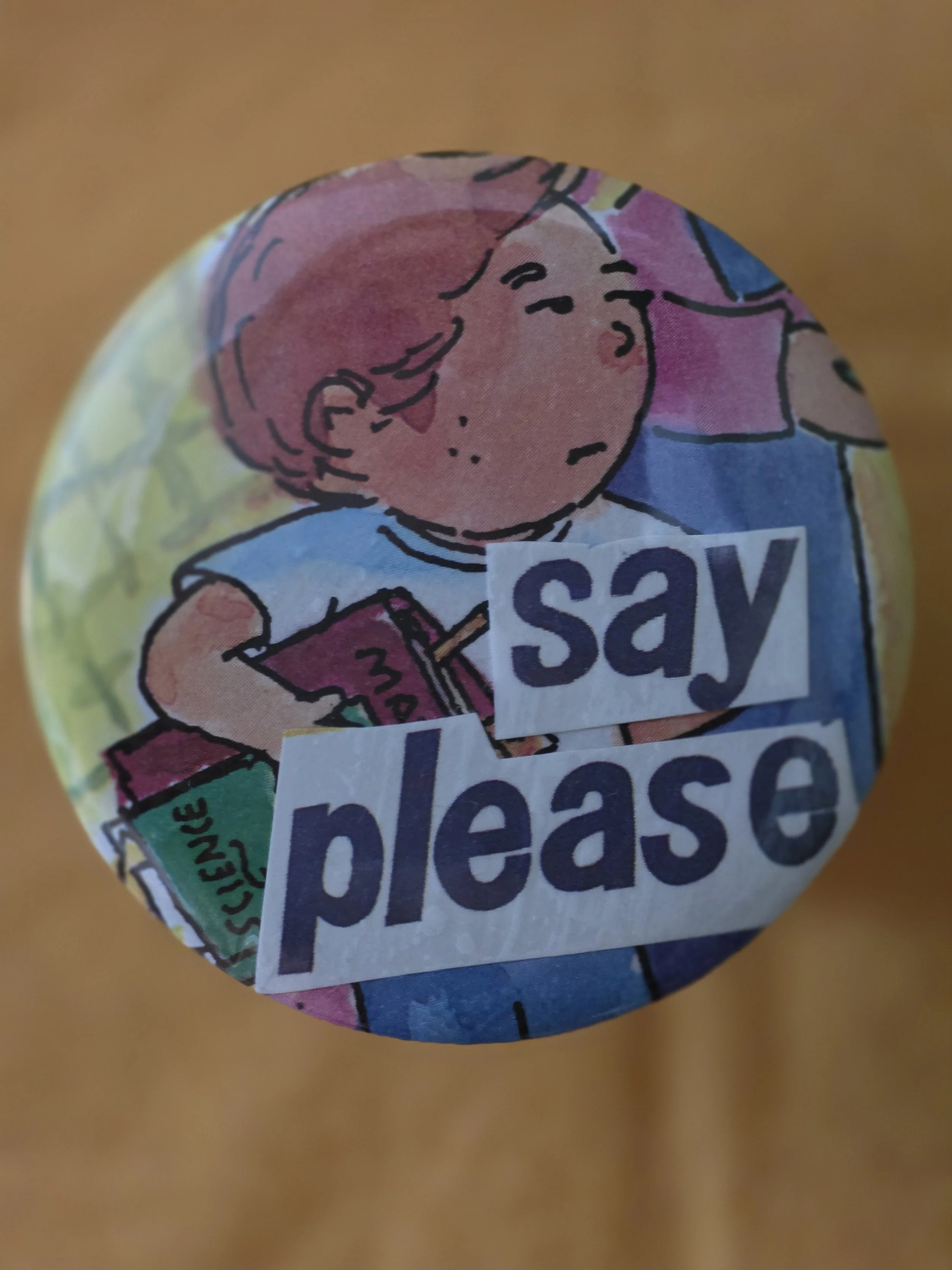 Say Please Pin