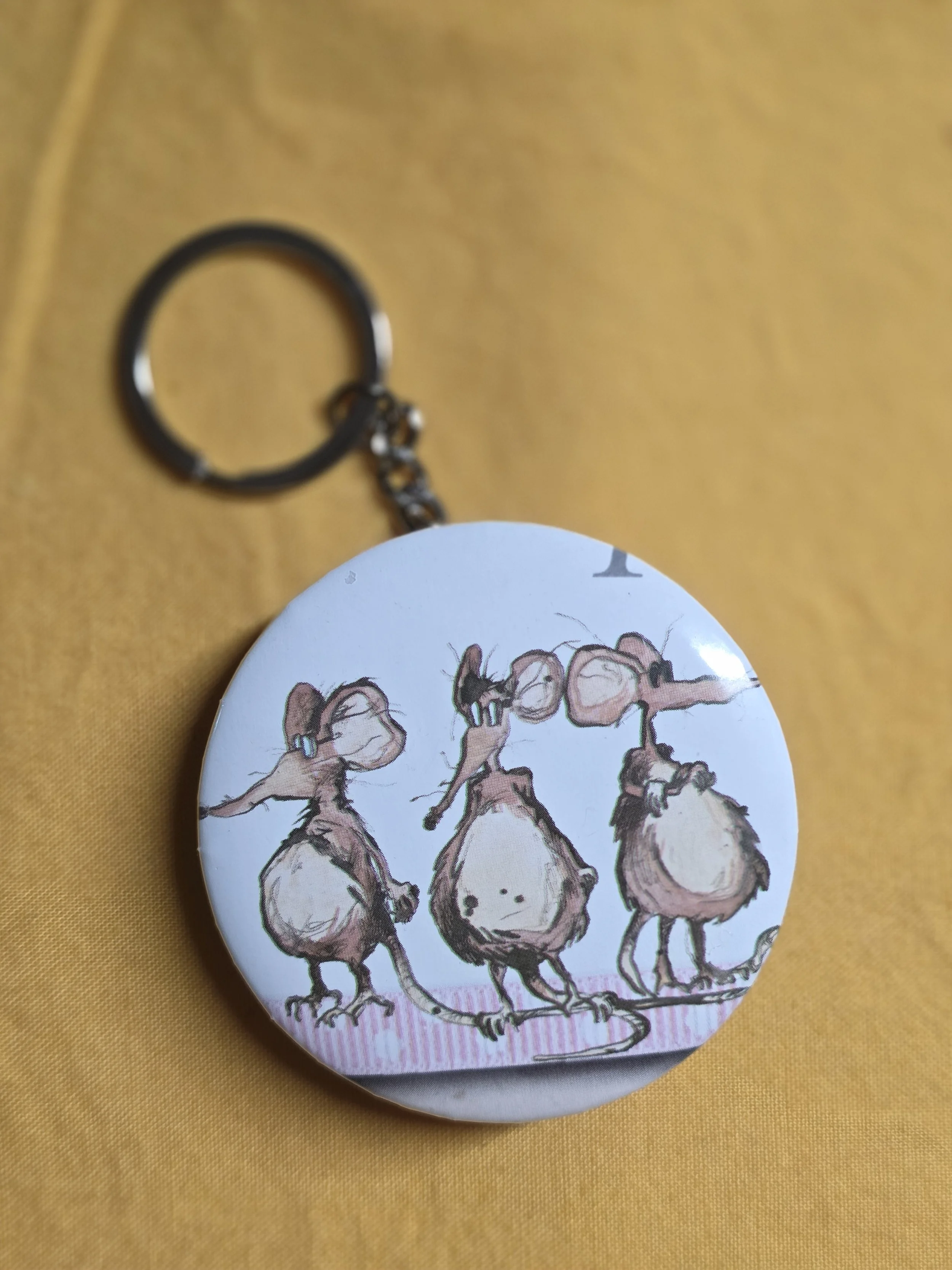 Three Blind Mice Keychain