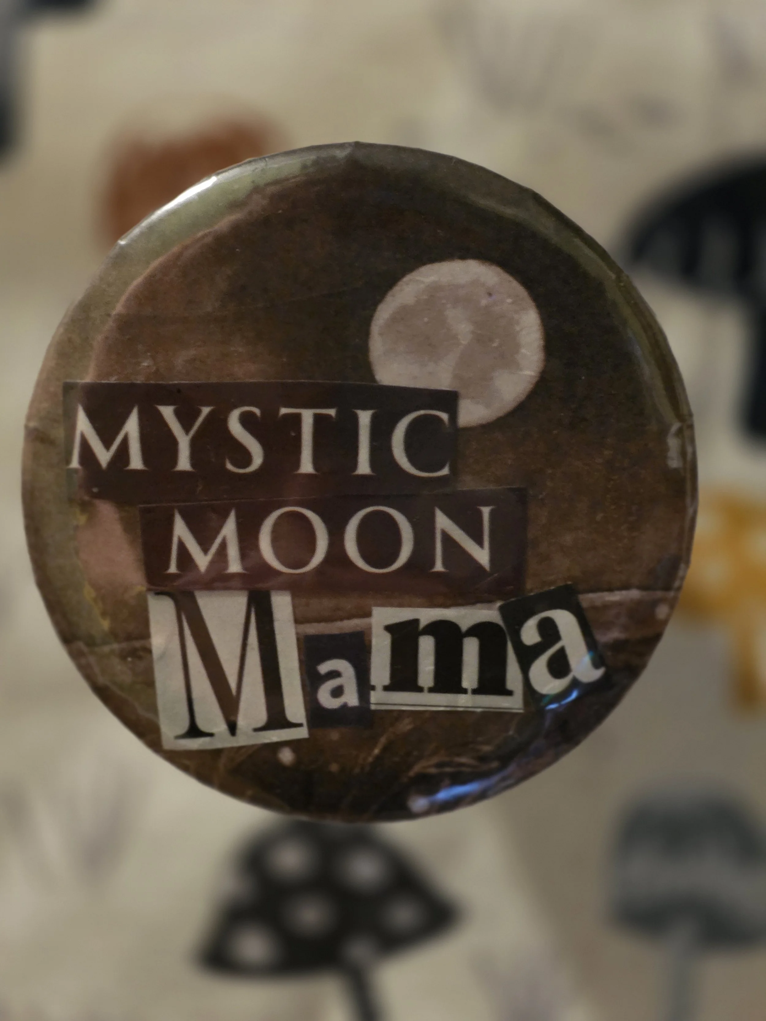 Mystic Moon Mama Pin