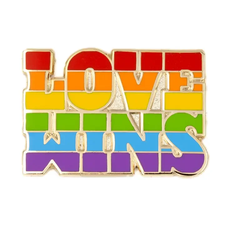 Love Wins Enamel Pin