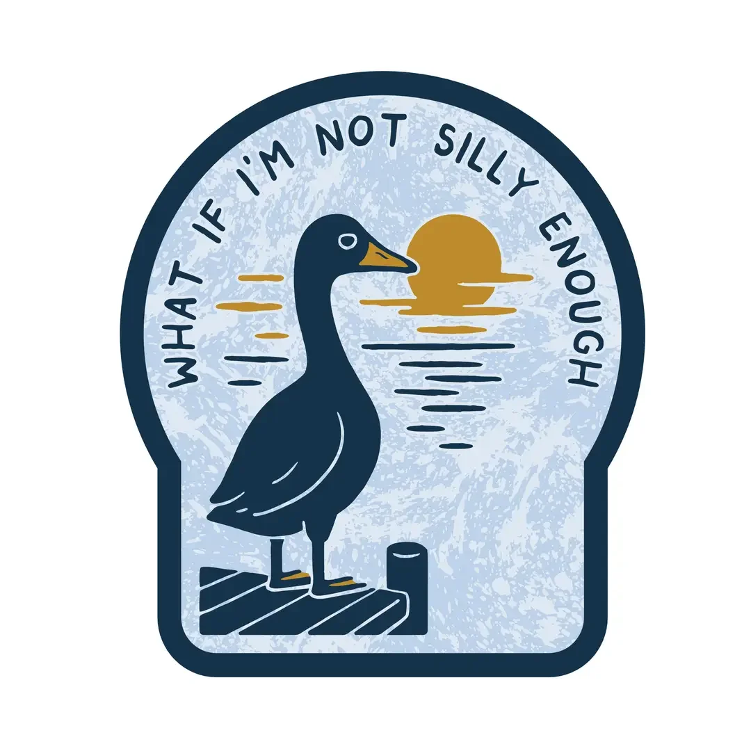 Silly Enough Vinyl Sticker