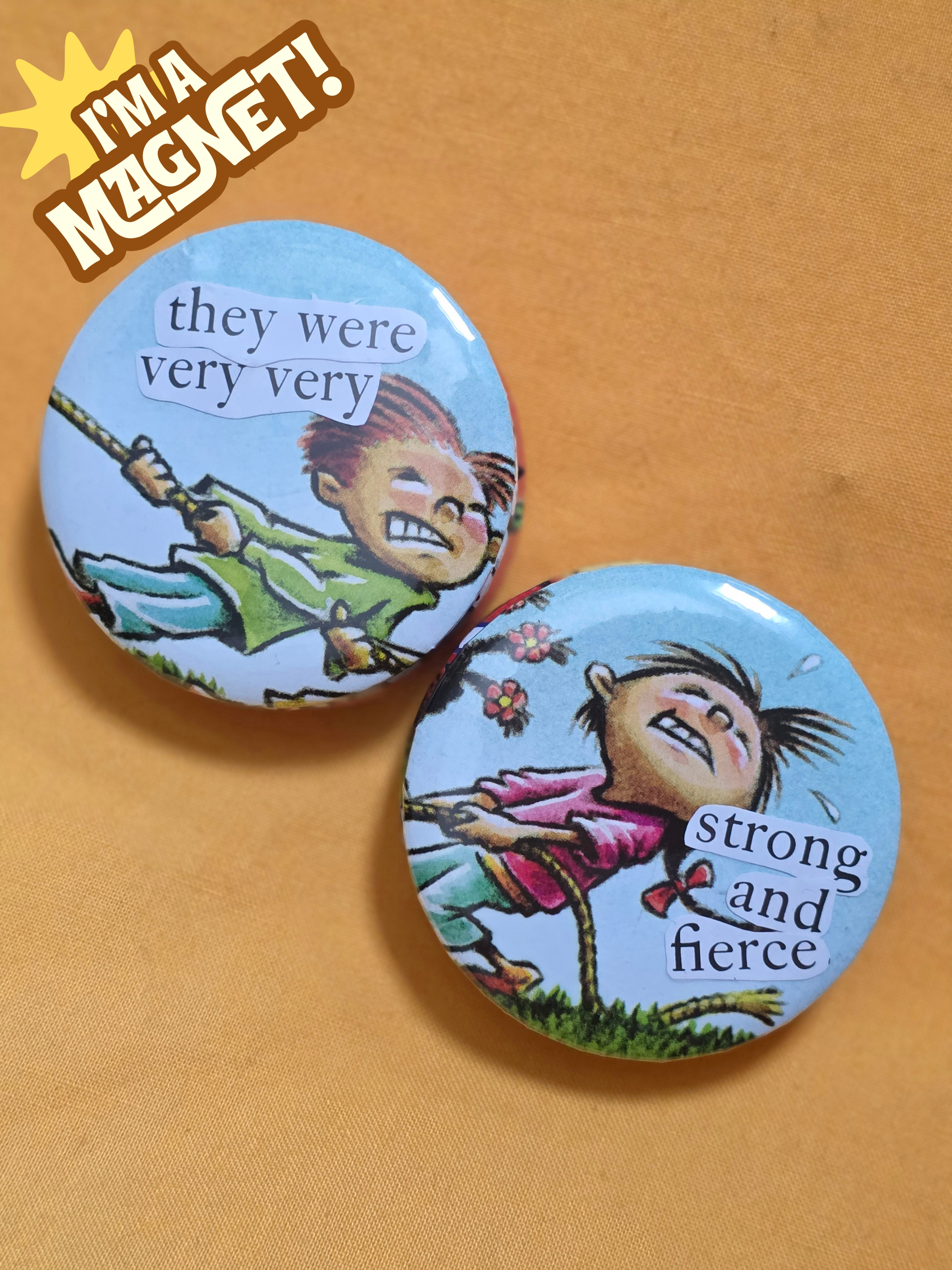 They Were Strong Magnet Set