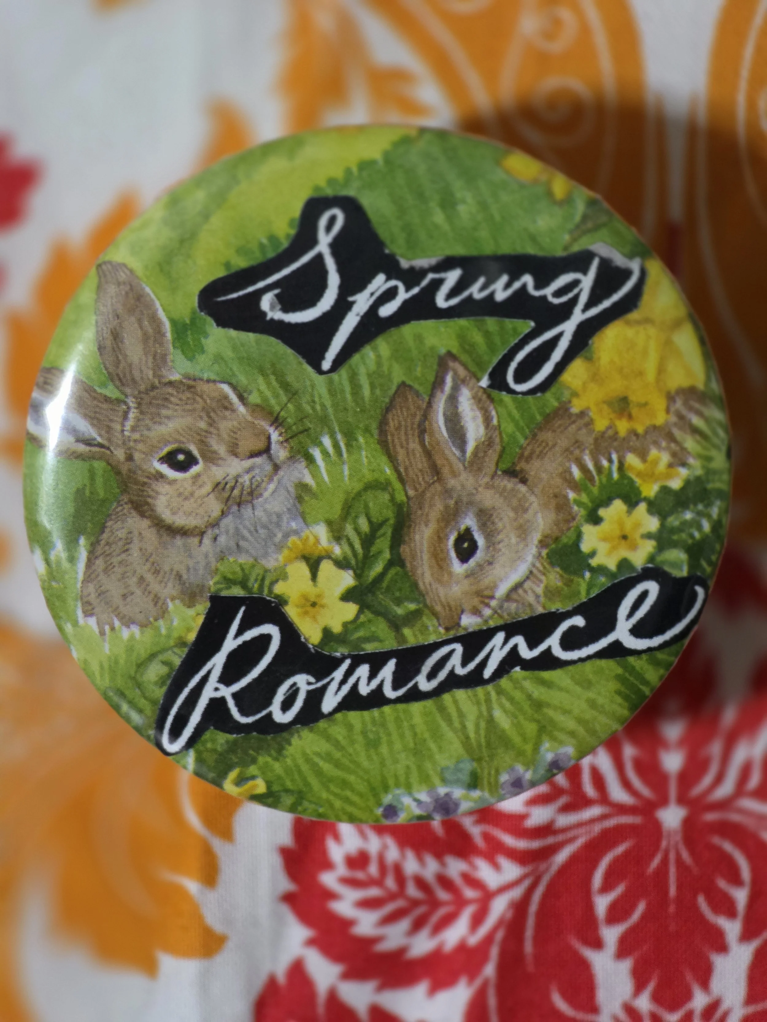 Spring Romance Pin