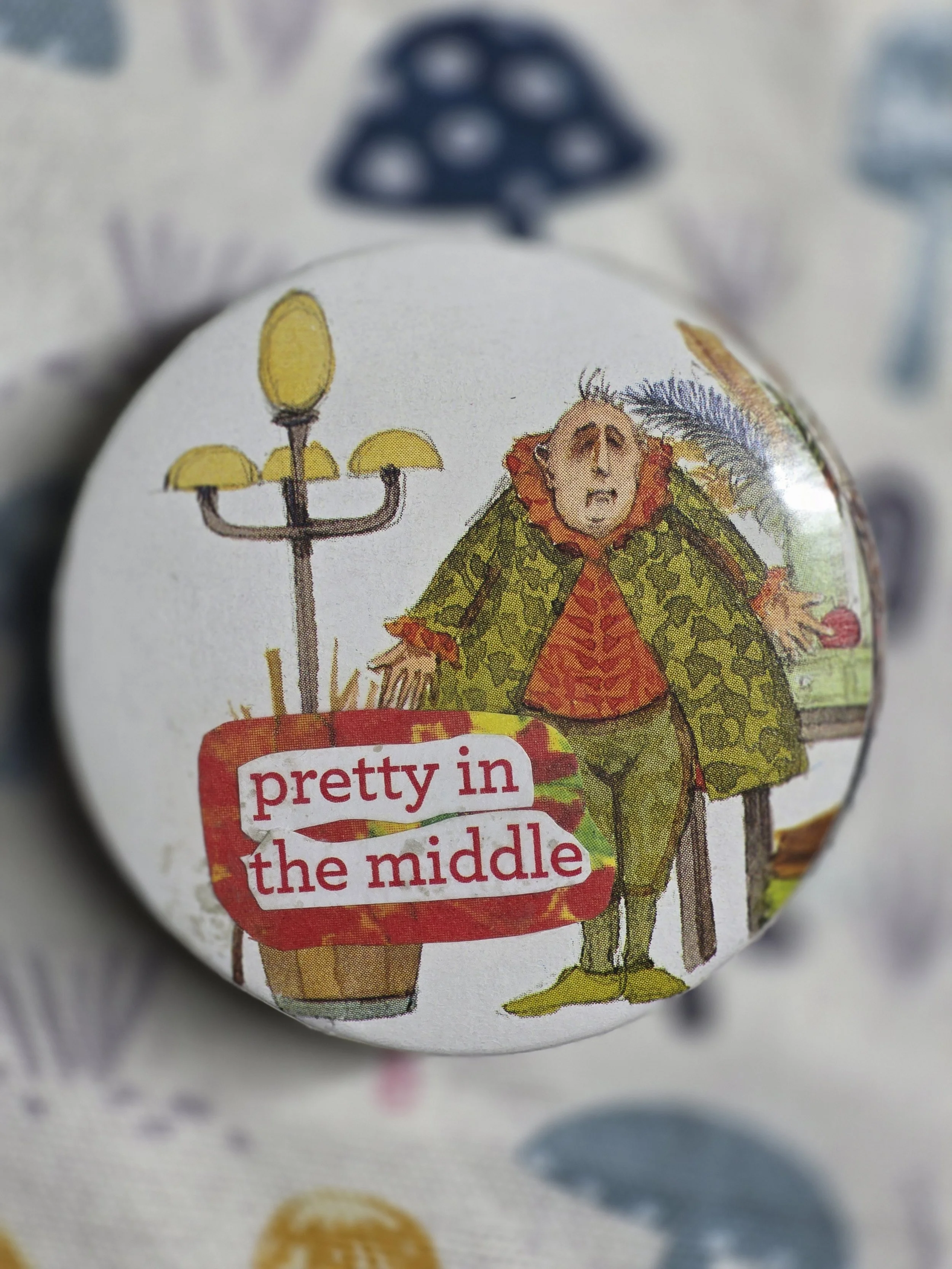 Pretty in the Middle Pin