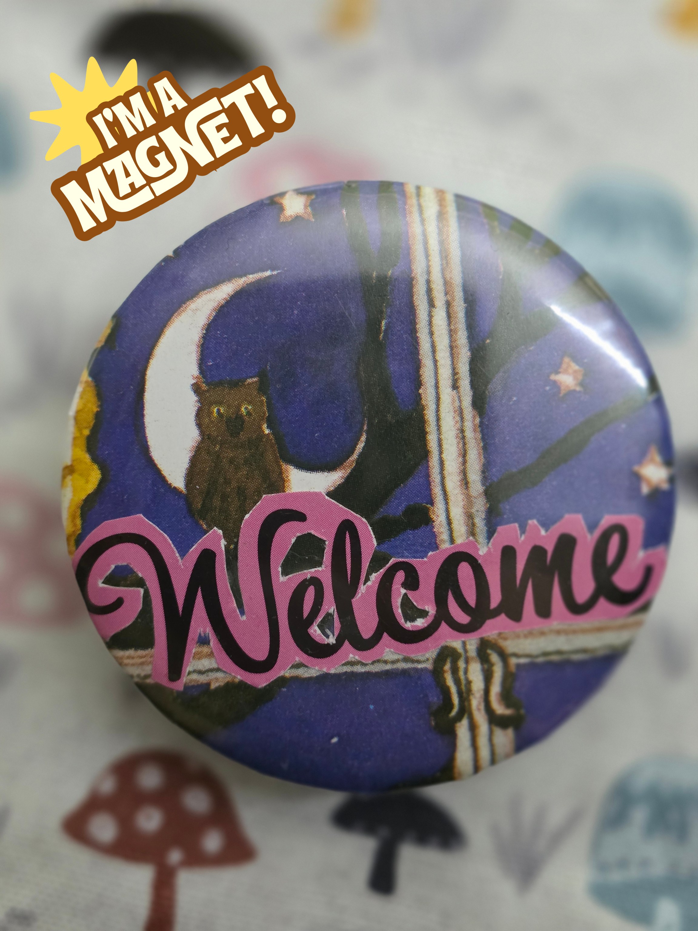 Welcome Whimsy Magnet